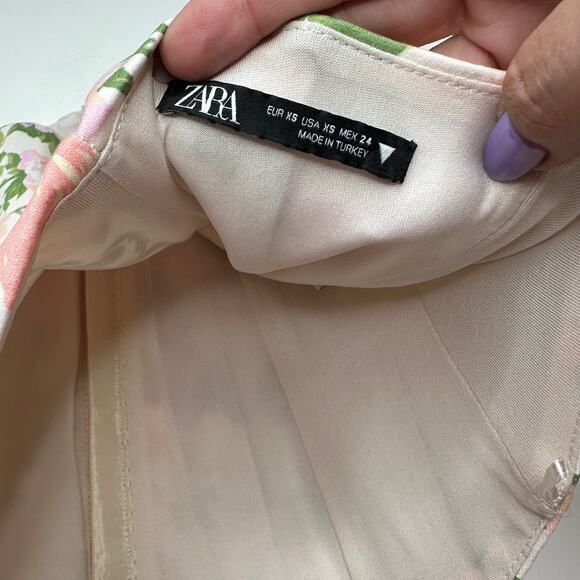 Zara Floral Bone Corset - Picture 3 of 3